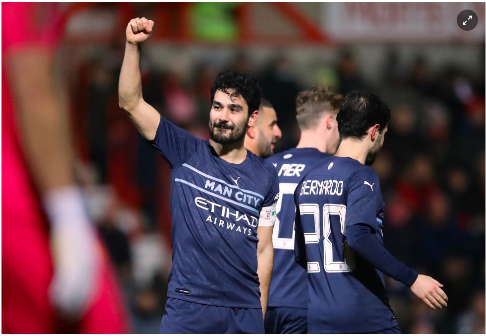 danh bai swindon man city lot vao vong 4 fa cup hinh 1