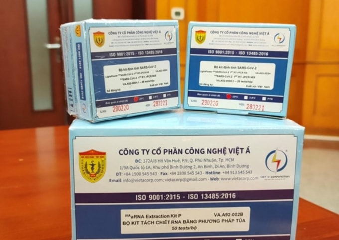 tp hcm dang thanh tra viec mua kit test cua viet a hinh 2