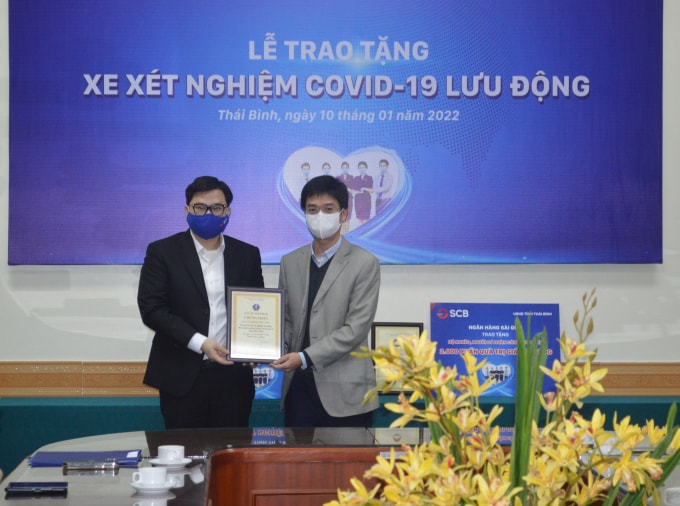 scb tiep tuc chuoi hoat dong trao tang xe xet nghiem luu dong tai thai binh va thanh hoa hinh 3