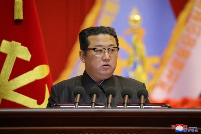trieu tien cho biet nha lanh dao kim jong un da tham du vu thu ten lua sieu thanh hinh 1