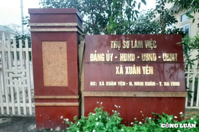mien nhiem pho chu tich hdnd xa o ha tinh vi giao dat sai tham quyen hinh 1