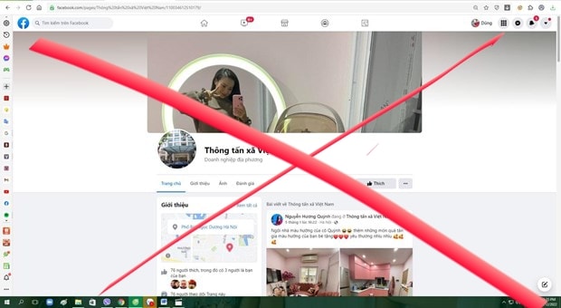 xuat hien nhieu trang mang xa hoi gia mao trang thong tin chinh thuc cua ttxvn hinh 1