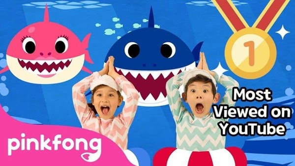 baby shark dance can moc 10 ty luot xem tren youtube hinh 1