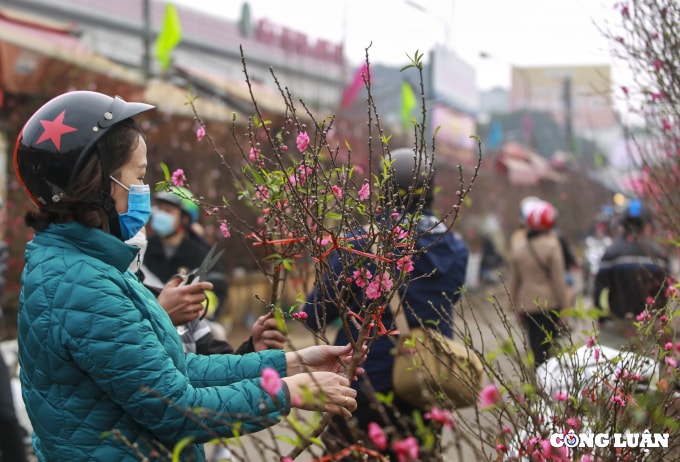 ha noi nhon nhip nguoi dan di cho tet choi xuan ngay cuoi tuan hinh 6