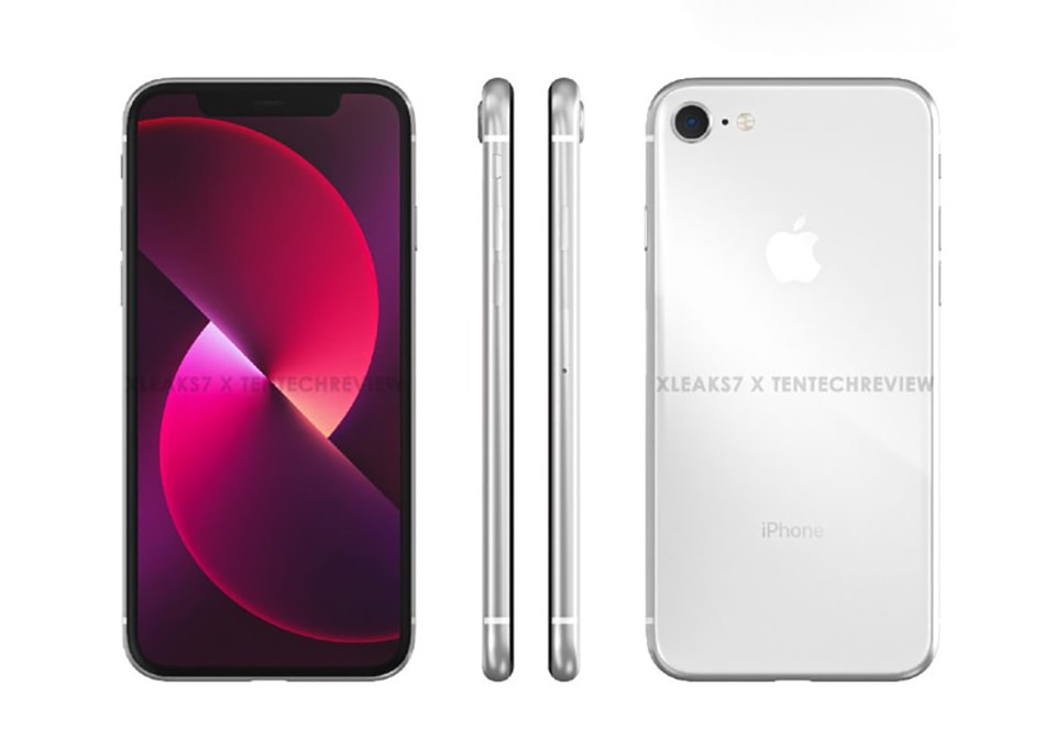 iphone se 3 bat ngo lo anh render voi thiet ke giong het iphone xr hinh 2