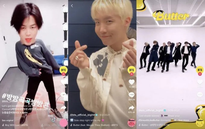 6 nhom nhac kpop xam chiem tiktok voi nhung video thu vi hinh 1