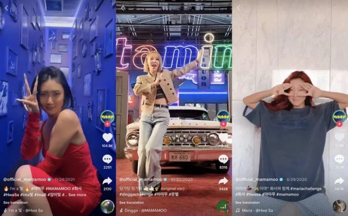 6 nhom nhac kpop xam chiem tiktok voi nhung video thu vi hinh 5