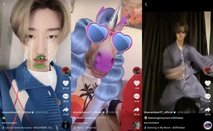 6 nhom nhac kpop xam chiem tiktok voi nhung video thu vi hinh 6
