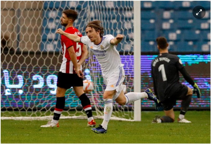danh bai bilbao real madrid doat sieu cup tay ba nha 2021 22 hinh 1