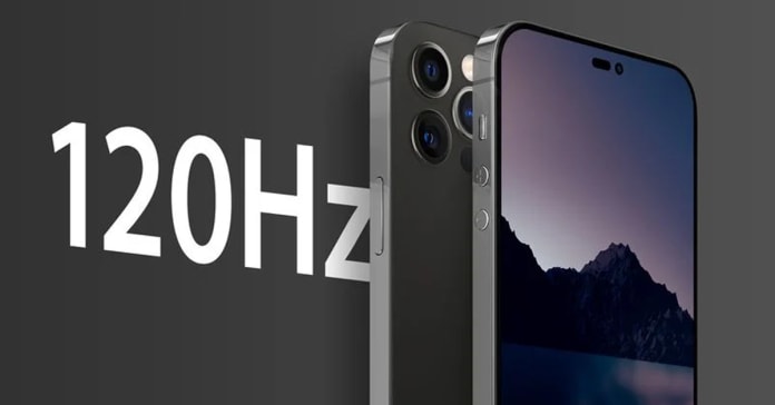 ca 4 mau iphone 14 co the se duoc trang bi man hinh 120 hz khac biet chi nam o thiet ke man hinh hinh 1