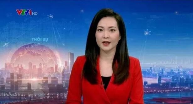 nhan sac cua nu btv nguoi thay hoai anh dan thoi su 19h hinh 1