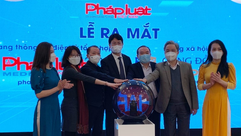 bao phap luat viet nam ra mat mang xa hoi cong dong phap luat va trang thong tin phapluatmedia hinh 1