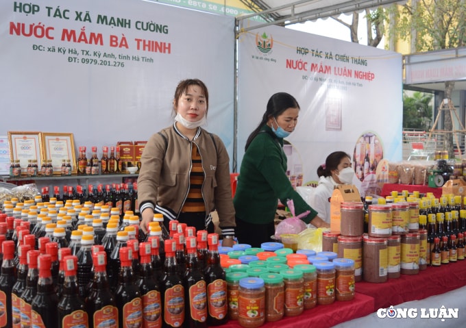 phong phu cac mat hang tai hoi cho san pham ocop va dac san ha tinh hinh 3