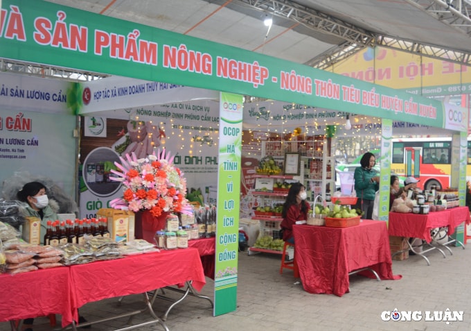 phong phu cac mat hang tai hoi cho san pham ocop va dac san ha tinh hinh 1