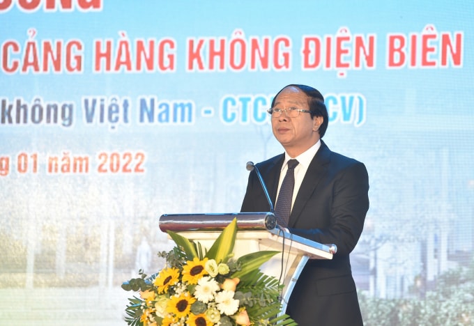 pho thu tuong le van thanh nhan nut khoi cong du an mo rong cang hang khong dien bien hinh 1