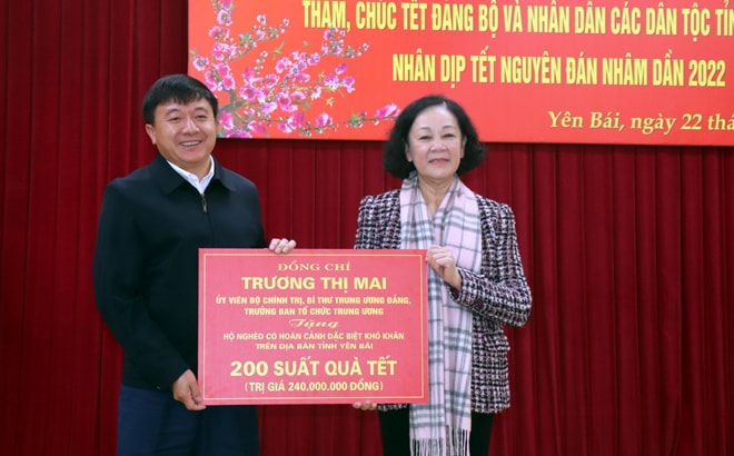 truong ban to chuc trung uong tham va chuc tet dang bo chinh quyen va nhan dan yen bai hinh 1