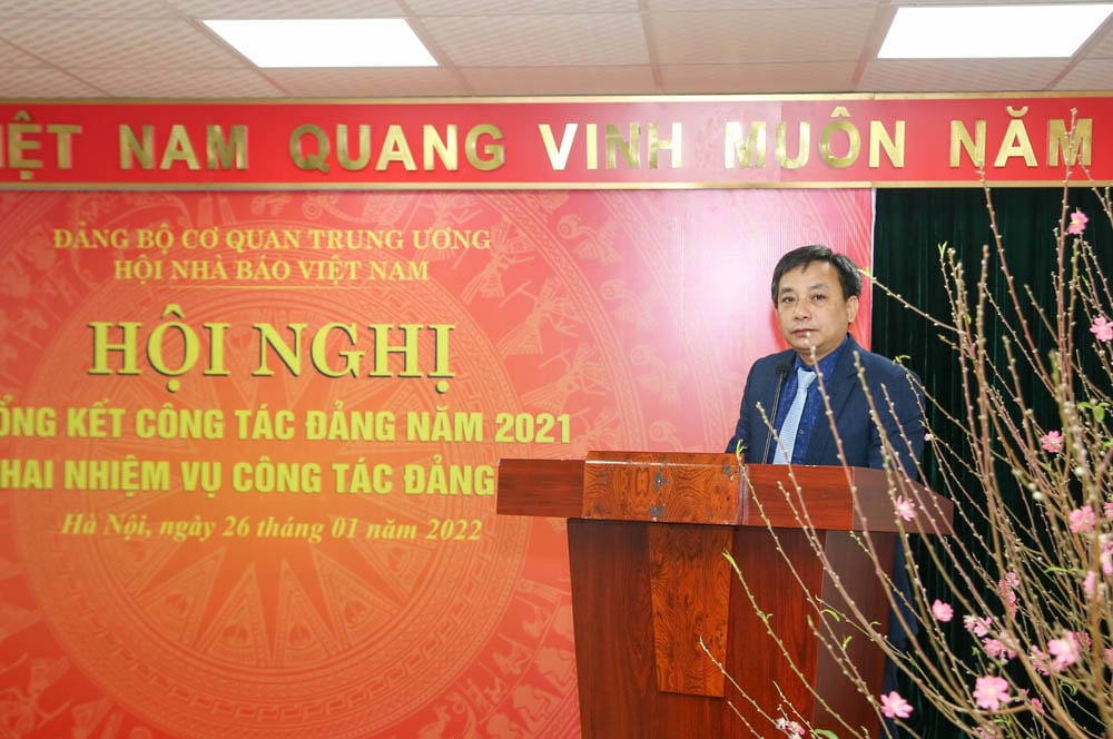 hoi nha bao viet nam tong ket cong tac dang nam 2021 va trien khai nhiem vu nam 2022 hinh 2