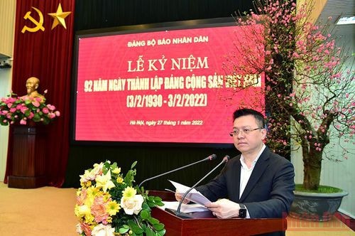 bao nhan dan to chuc le ky niem 92 nam ngay thanh lap dang cong san viet nam hinh 1