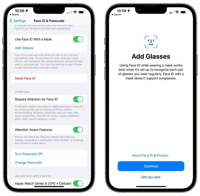ios 154 giup nguoi dung mo khoa khi deo khau trang hinh 2