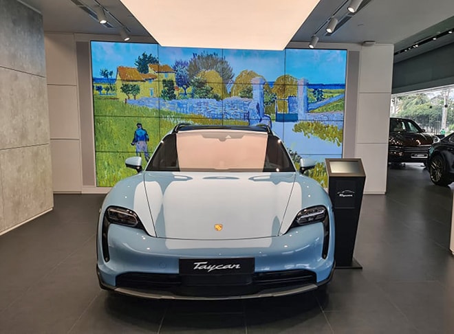 chiem nguong xe dien porsche taycan cross turismo tai dai ly viet nam gia ban tu 4 ty dong hinh 4