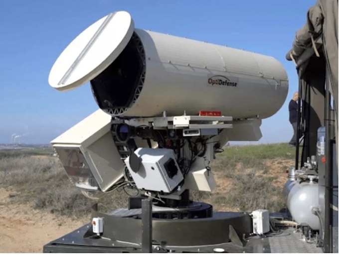 israel trien khai he thong phong thu ten lua laser hinh 1