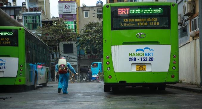 ha noi cho phep hon 110 tuyen xe buyt hoat dong 100 cong suat hinh 1