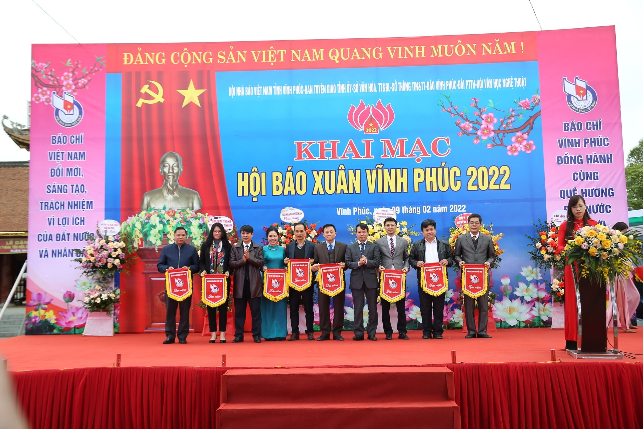 hoi bao xuan vinh phuc 2022 noi hoi tu van hoa doc ton vinh su phat trien cua bao chi hinh 3