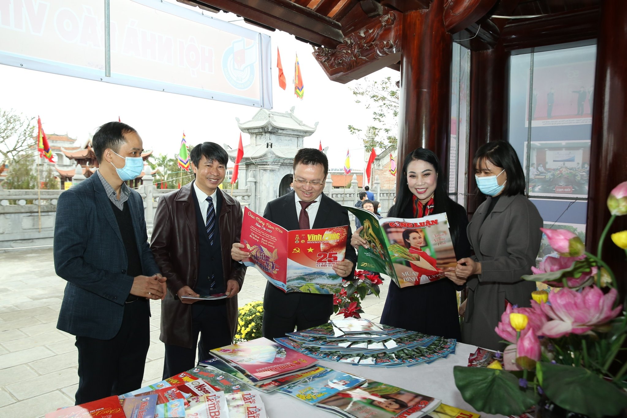 hoi bao xuan vinh phuc 2022 noi hoi tu van hoa doc ton vinh su phat trien cua bao chi hinh 4