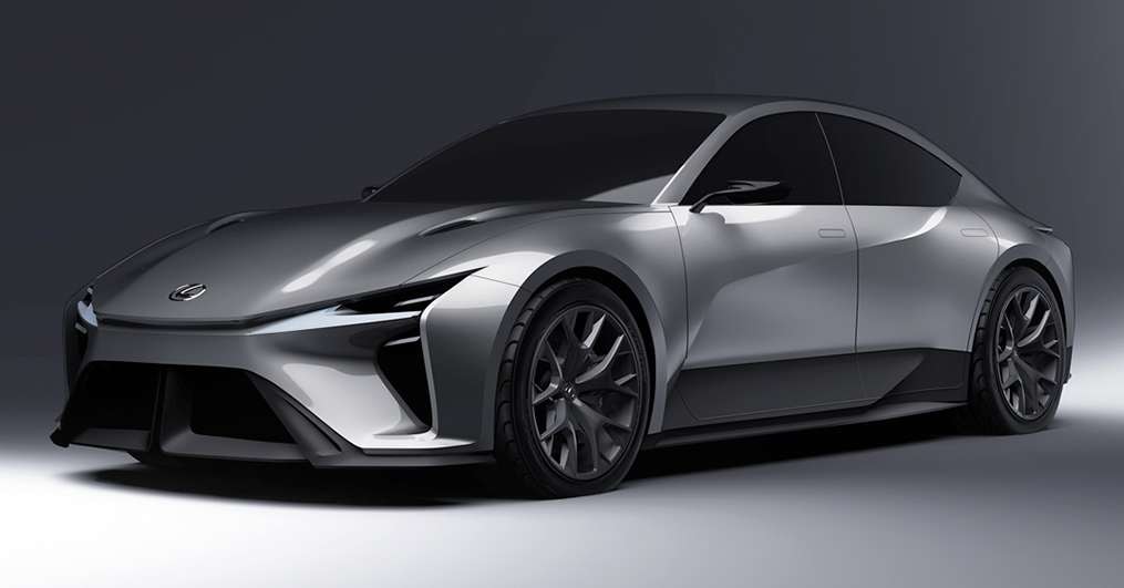 hinh anh lexus sedan ev concept duoc cong bo hinh 1