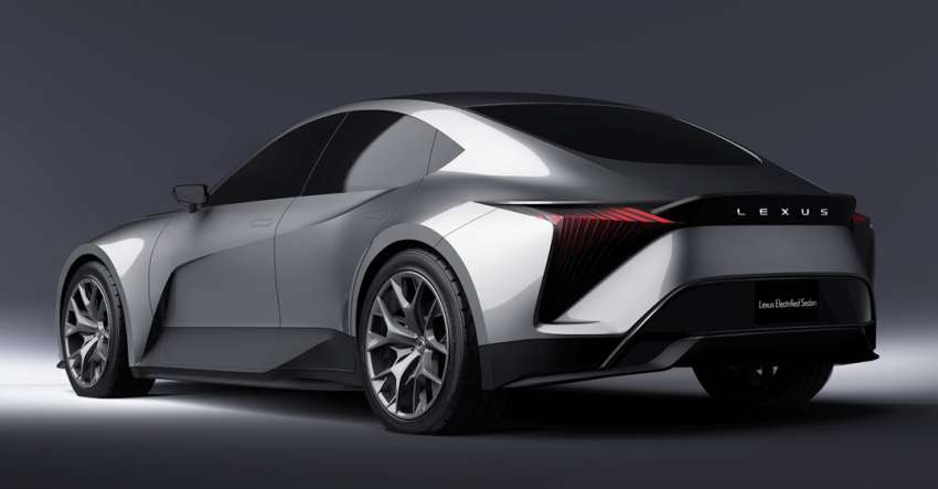 hinh anh lexus sedan ev concept duoc cong bo hinh 2