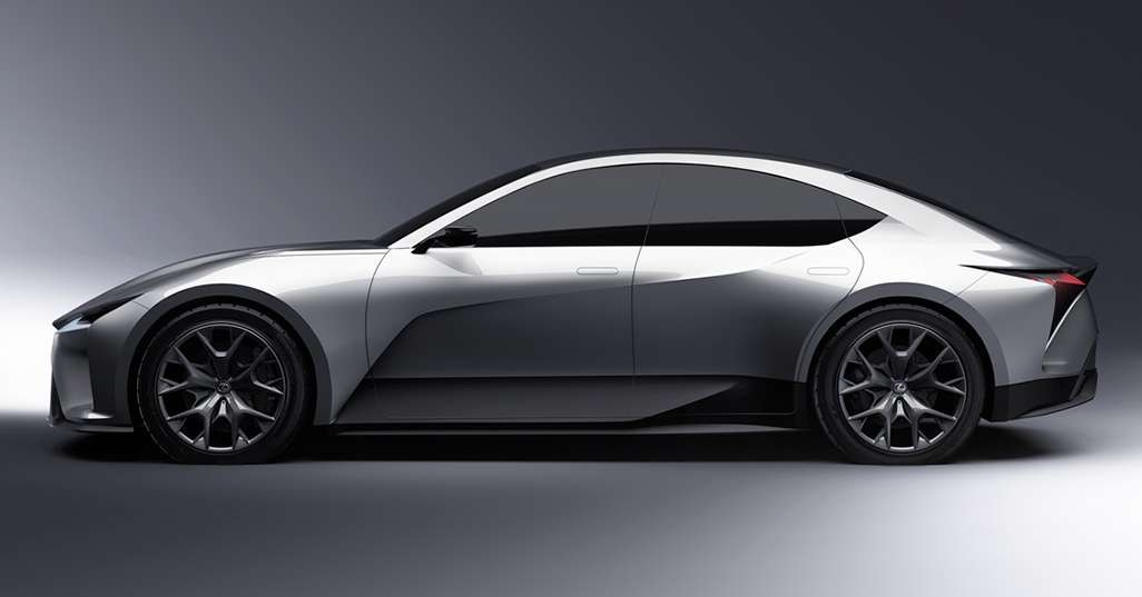 hinh anh lexus sedan ev concept duoc cong bo hinh 3