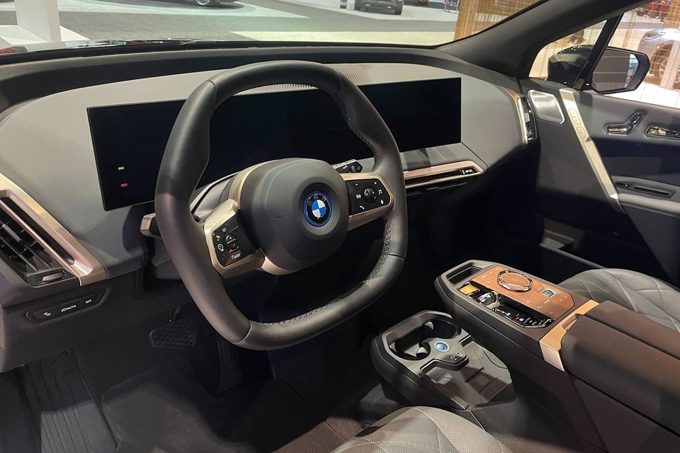 suv dien hieu nang cao bmw ix m60 lan dau xuat hien thuc te hinh 6