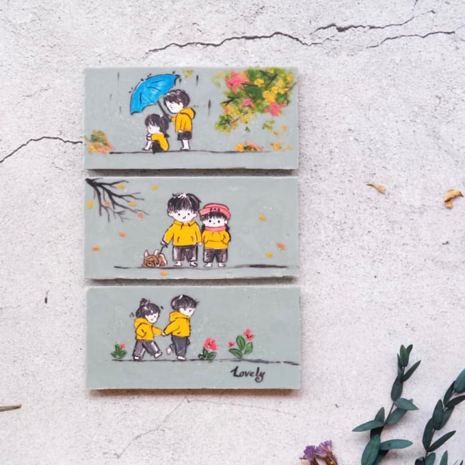 xu huong mua tranh ve trenchocolate lam qua valentine hinh 8