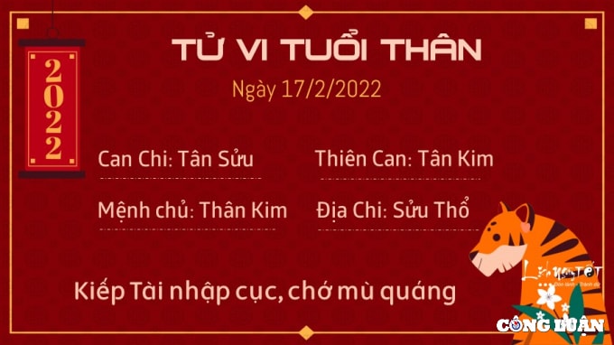 tu vi hom nay 17 2 2022 thu 5 ngay 17 1 am lich cua 12 con giap hinh 9
