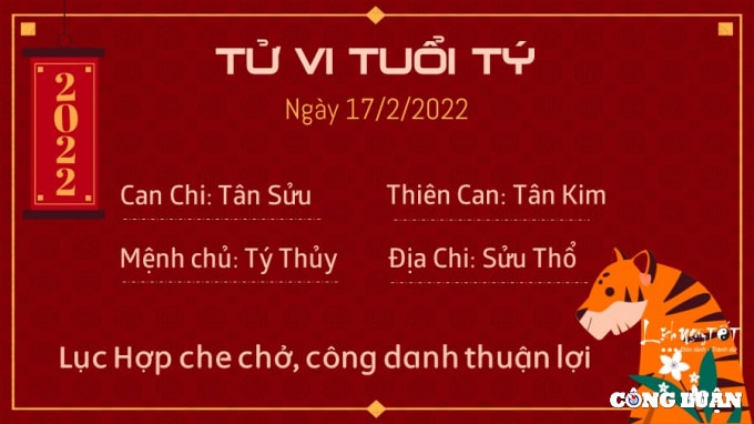 tu vi hom nay 17 2 2022 thu 5 ngay 17 1 am lich cua 12 con giap hinh 1