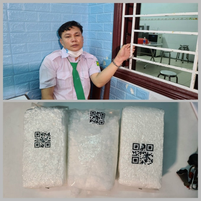 da nang bat qua tang tai xe taxi van chuyen 3kg ketamin gan 2 ty dong hinh 1