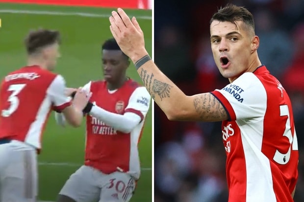 xhaka bat ngo tu choi deo lai bang thu quan arsenal hinh 1