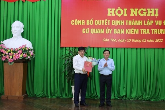 uy ban kiem tra trung uong quyet dinh thanh lap vu dia ban viii hinh 1