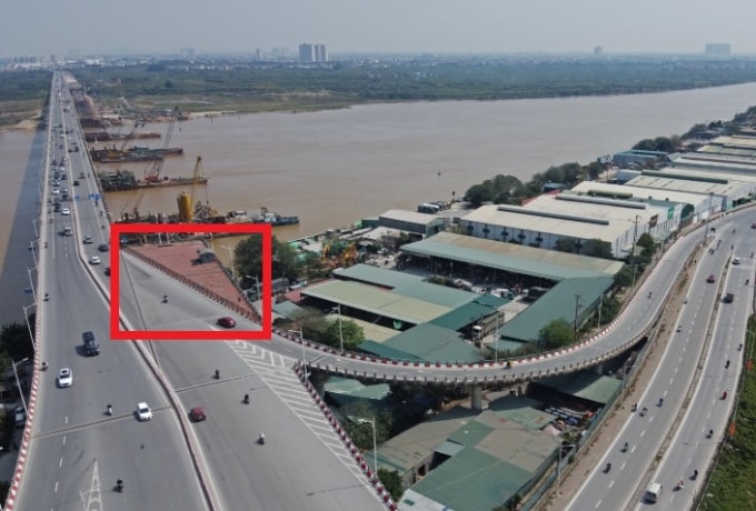 ha noi thao do 2 nhip cau tam phuc vu thi cong cau vinh tuy 2 hinh 1