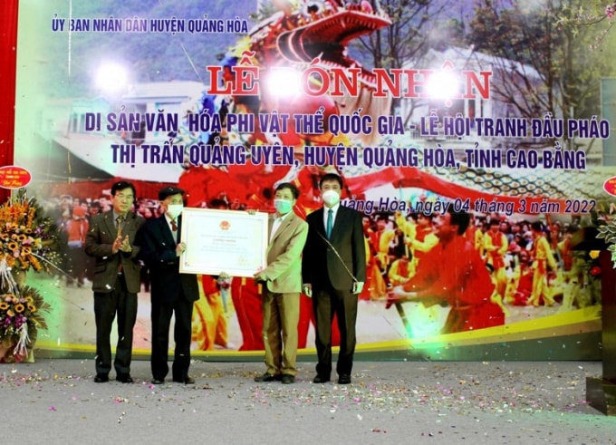 le hoi tranh dau phao o cao bang la di san van hoa phi vat the quoc gia hinh 1