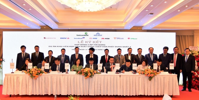 vietcombank la dau moi thu xep tin dung cho du an khu lien hop san xuat gang thep hoa phat dung quat 2 hinh 1