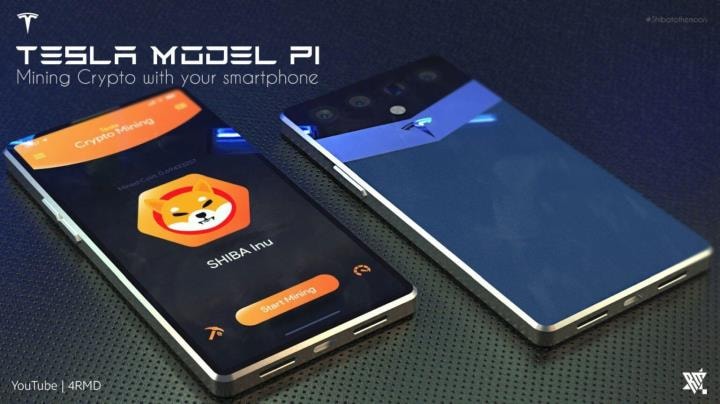 chiem nguong mau dien thoai tesla model pi cua elon musk hinh 2
