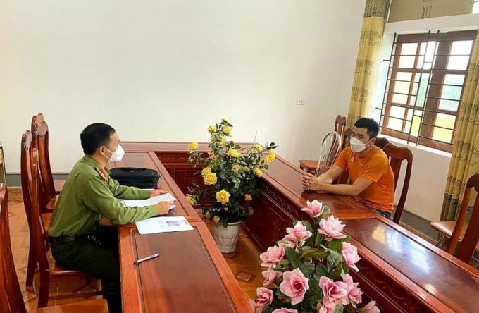 ha tinh trieu tap mot thanh nien dang thong tin sai su that len facebook hinh 2