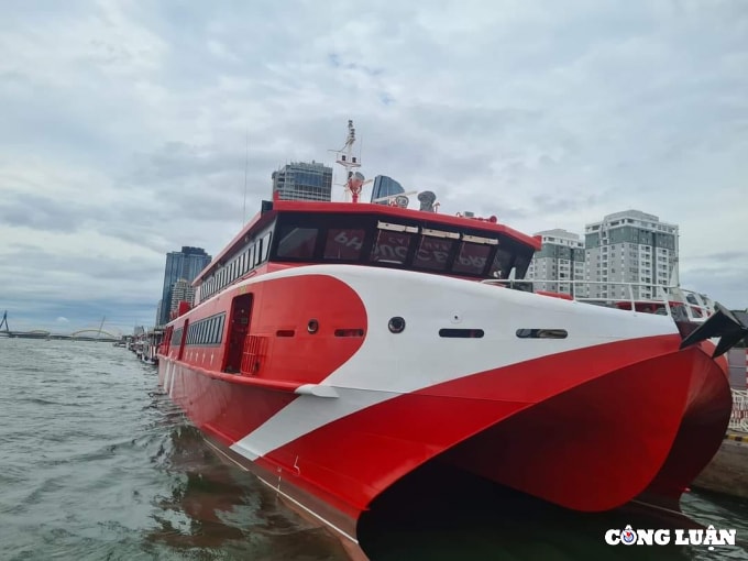 khai truong tuyen duong thuy bang tau cao toc tu da nang di ly son hinh 1