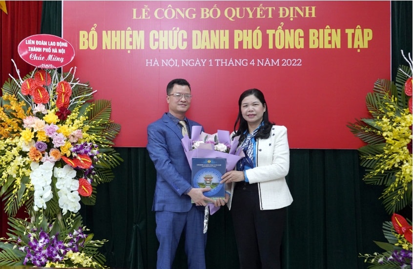 nha bao dinh tuan anh duoc bo nhiem lam pho tong bien tap bao lao dong thu do hinh 1