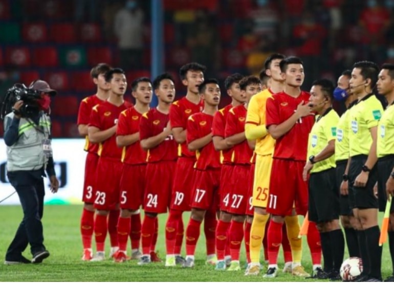 u23 viet nam dau giao huu voi u20 han quoc truoc sea games 31 hinh 1
