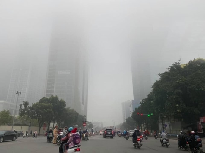 du bao thoi tiet 15 4 ha noi sang som suong mu nhe hinh 1