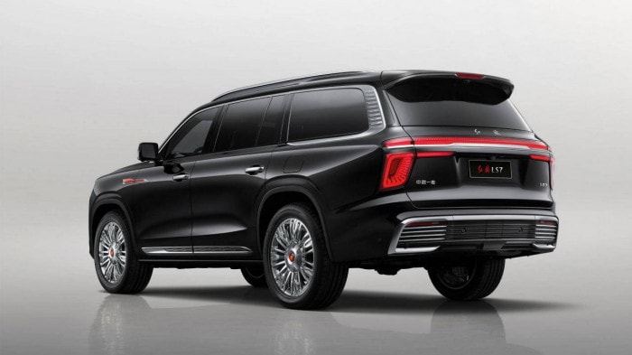 suv cao cap hongqi ls7 ra mat kieu dang kha giong rolls royce cullinan hinh 5