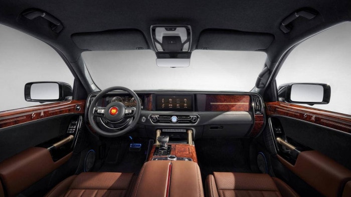 suv cao cap hongqi ls7 ra mat kieu dang kha giong rolls royce cullinan hinh 6
