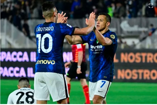 alexis sanchez lap cong giup inter milan danh bai spezia 3 1 hinh 3